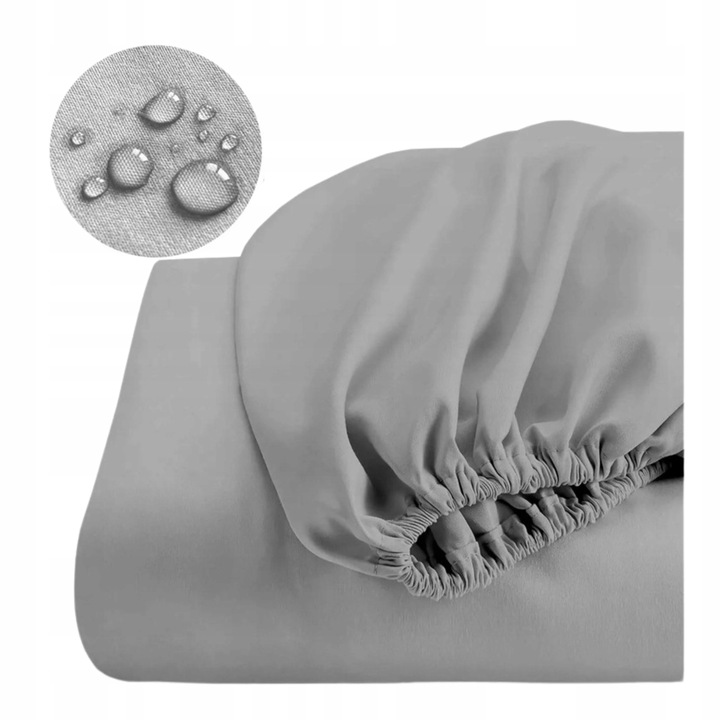 Prześcieradło Nieprzemakalne z Gumką 160x200 Wodoodporne Wodoszczelne