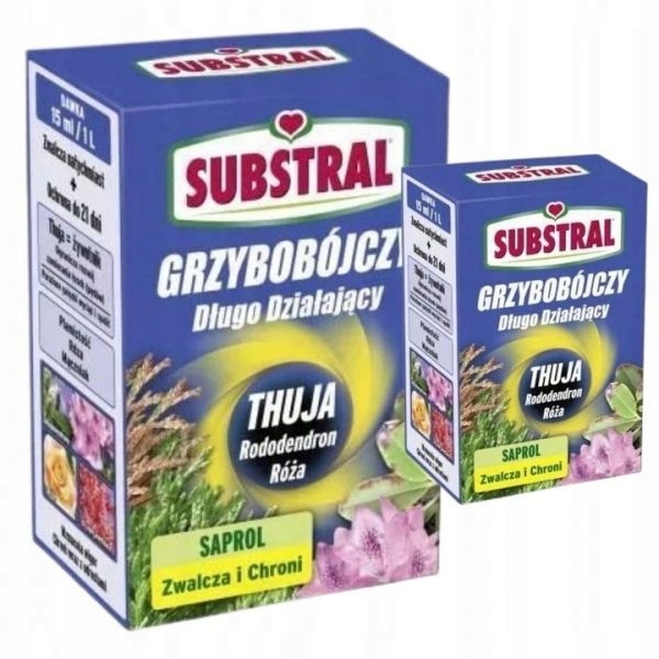 SUBSTRAL SAPROL OCHRONA TUI 100ml TUJE IGLAKI RÓŻ OZDOBNE GRZYBOBÓJCZY
