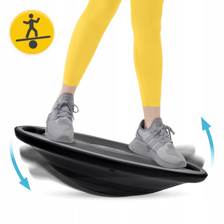 PLATFORMA DO BALANSOWANIA TWISTER DYSK PÓŁPIŁKA DO TRENINGU RÓWNOWAGI 40 cm