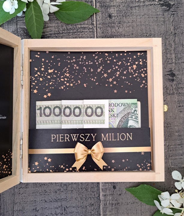 Pudełko na pieniądze, SUPER PREZENT na 18 urodziny