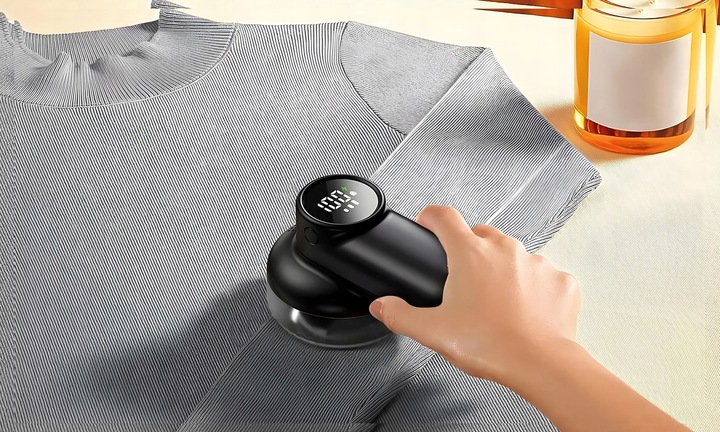 GOLARKA DO UBRAŃ AKUMULATOROWA + USB-C WSKAŹNIK BATERII 6 OSTRZY + 3