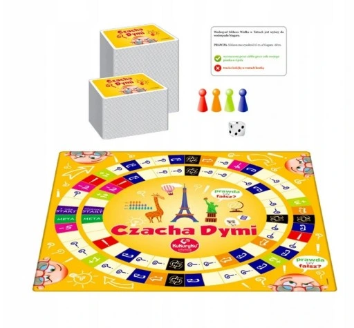 CZACHA DYMI - Gra planszowa, KUKURYKU