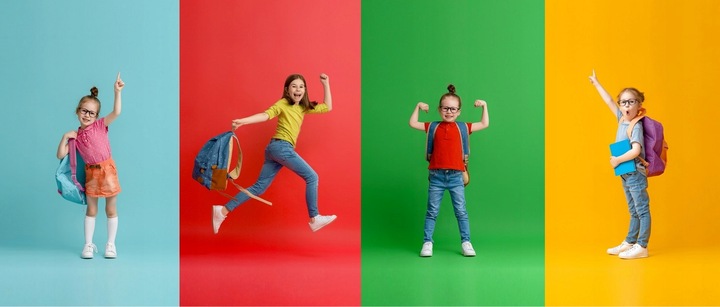 TOREBKA dla dziewczynki z kieszonką na zamek ŚNIADANIÓWKA dla dzieci MONKEY