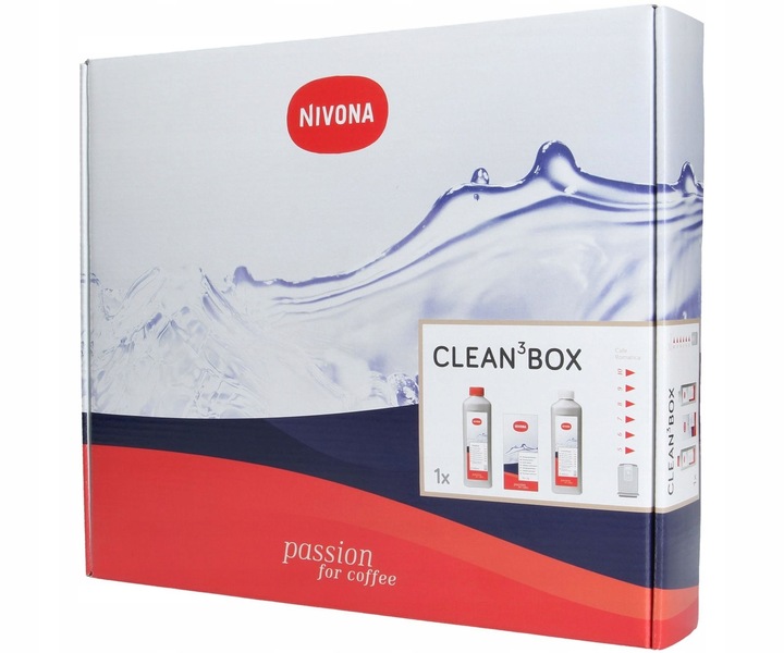 ZESTAW DO CZYSZCZENIA NIVONA ODKAMIENIACZ TABLETKI PŁYN DO OSADU MLEKA