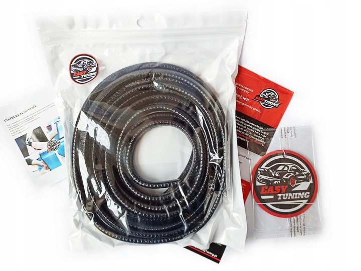 USZCZELKA OSŁONA KRAWĘDZI DRZWI SAMOCHODOWYCH ZBROJONA WZMOCNIONA 5m