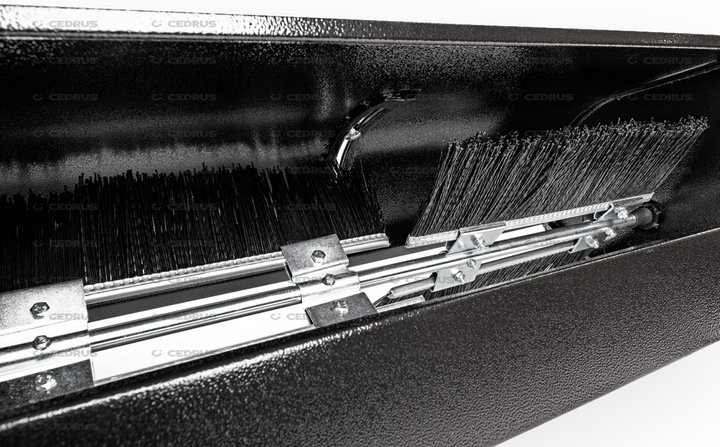 CEDRUS SP31110 ZBIERACZ ZAMIATARKA DO TRAWY LIŚCI Z KOSZEM 66cm