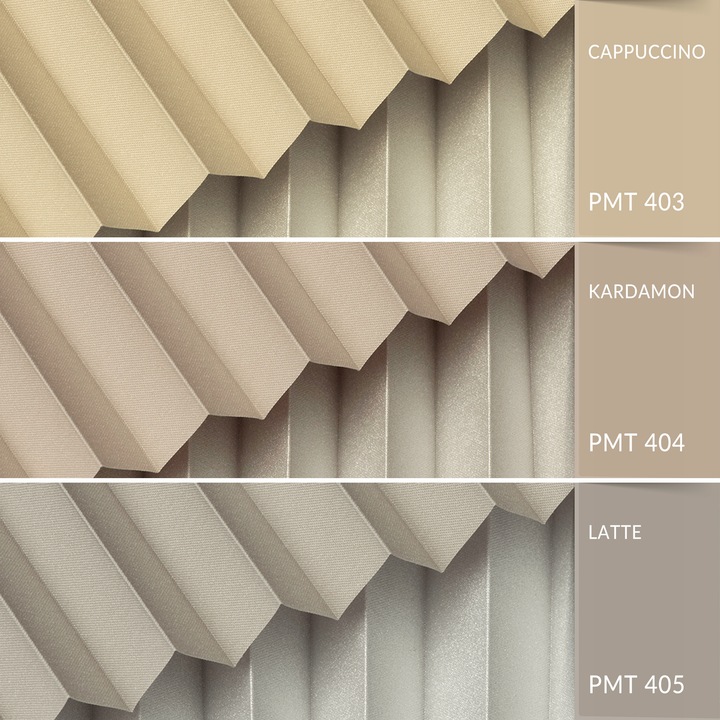 Roleta plisowana ZACIEMNIAJĄCA termo - na Haczykach PLISA 42 x 150 cm