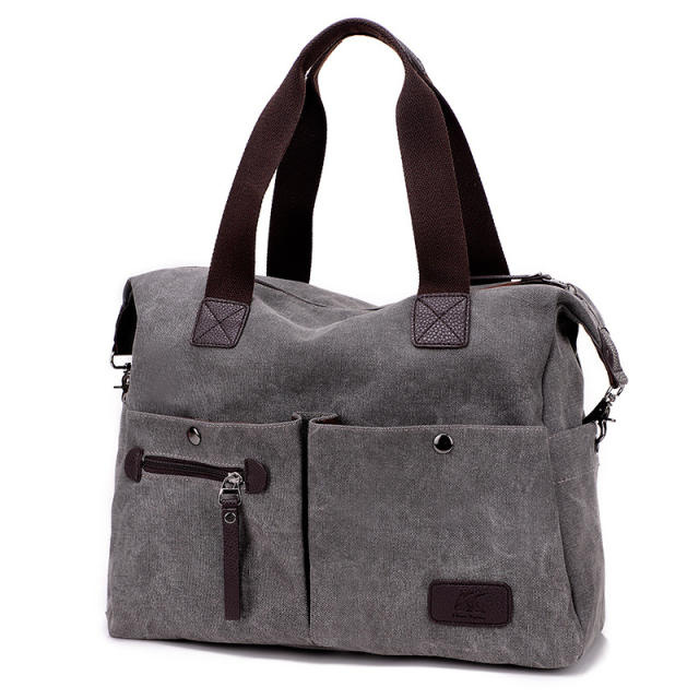 TORBA na ramię DUŻA podróżna miejska WOREK SHOPPER pojemna