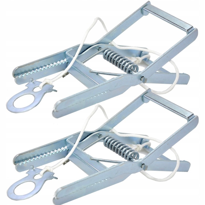 ŁAPKA NA KRETY METALOWA PUŁAPKA KRETOŁAP PROFESJONALNA - ZESTAW 3