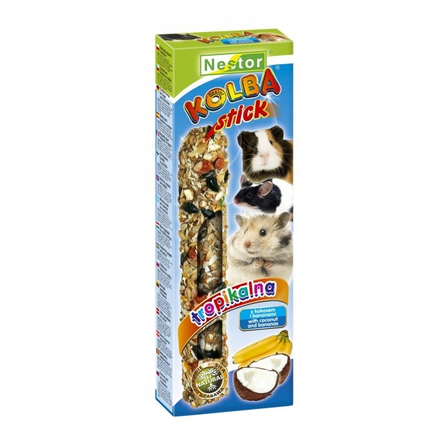 NESTOR Kolby dla gryzoni MIX SMAKÓW 10x 115g