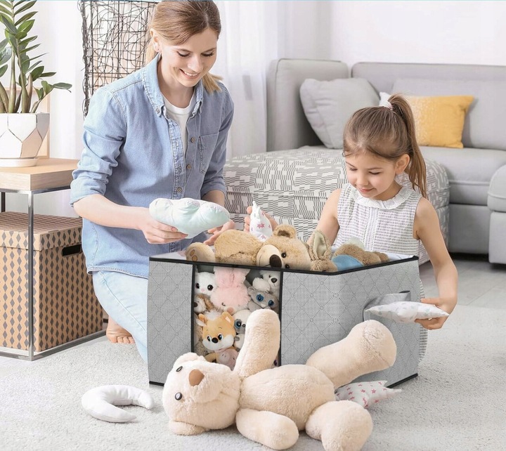 Organizer NA UBRANIA Pojemnik Na POŚCIEL KOŁDRĘ KOCE Pokrowiec XXL 84L