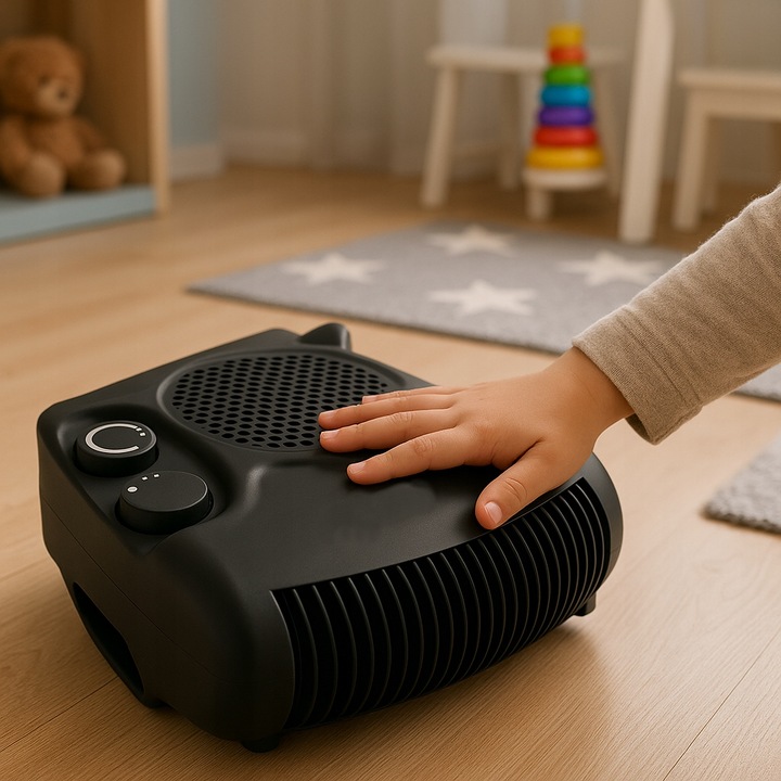 TERMOWENTYLATOR FARELKA GRZEJNIK ELEKTRYCZNY 2000W 3 POZIOMY Z