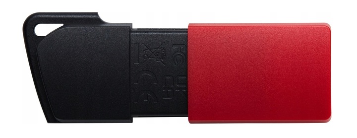 SZYBKI PENDRIVE USB KINGSTON DTX EXODIA M Odczyt 30MB/s 3.2 128GB CZERWONY