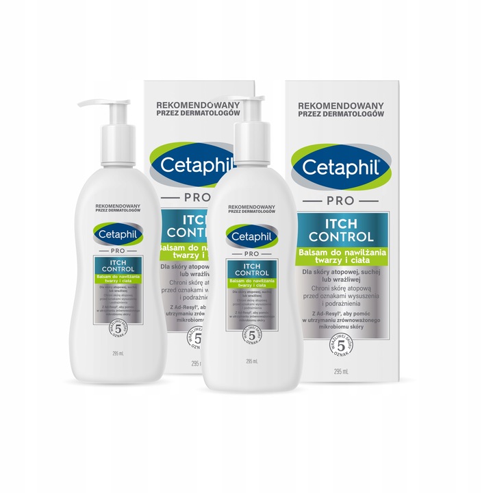 Cetaphil Pro Itch Control Balsam do nawilżania twarzy i ciała 590 ml