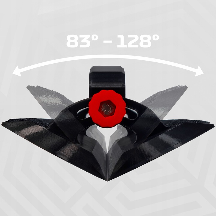 PACA SZLIFIERSKA NASTAWNA DO NAROŻNIKÓW 15x22,5CM KĄT 83-128 STOPNI