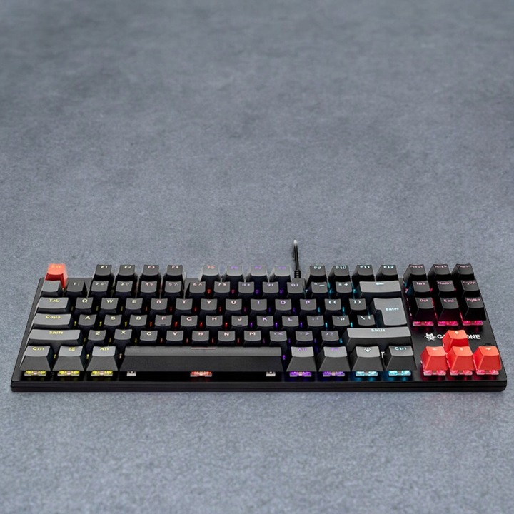 GAMINGOWA KLAWIATURA MECHANICZNA RGB ESPORTOWA TKL