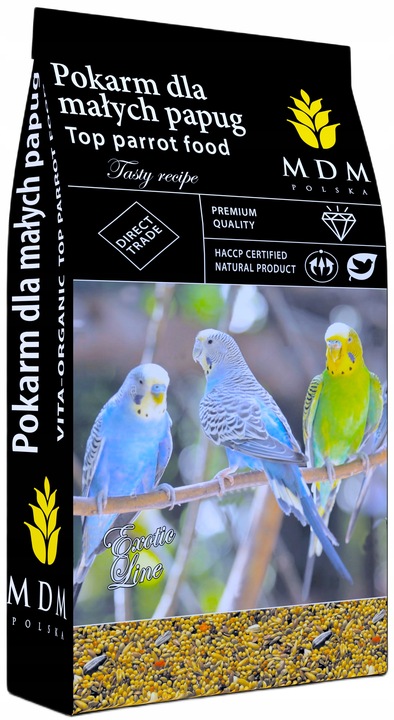 karma dla papug falistych "Australian Taste" MDM PF 1 x 10kg fa