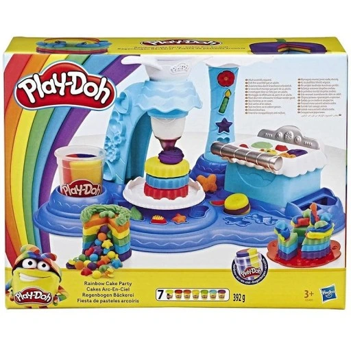 PLAY-DOH CIASTOLINA ZESTAW FABRYKA CIASTEK +7 TUB