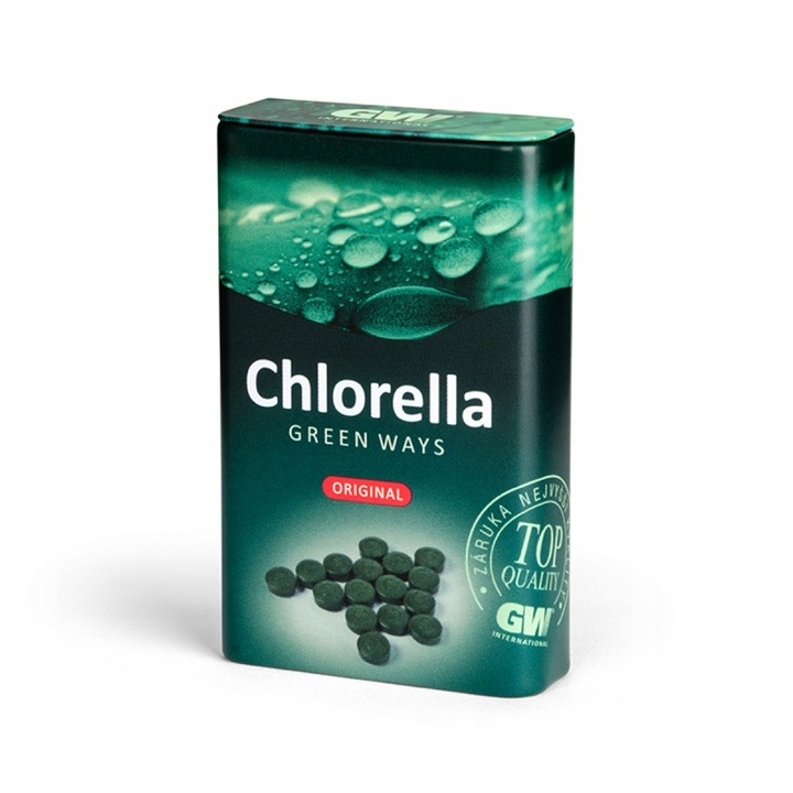Green Ways BIO Chlorella 330g (1320 tabletek) + BIO Jęczmień 300g + dodatki