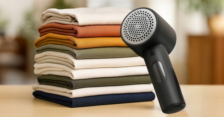 GOLARKA DO UBRAŃ SWETRÓW WYŚWIETLACZ LED ŁADOWANIE USB MOCNA