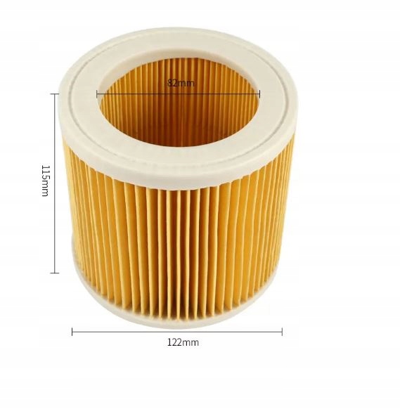 10x WORKI FILTR DO ODKURZACZA KARCHER WD3 SE4001 WD2 PLUS KWD V-17 V-15 V12