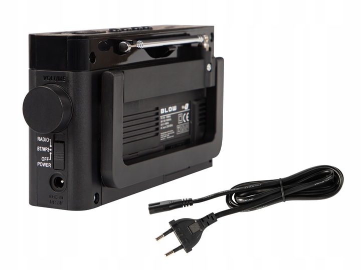 RADIO PRZENOŚNE AM/FM KUCHENNE BUDOWLANE BLUETOOTH AKUMULATOR USB AUX