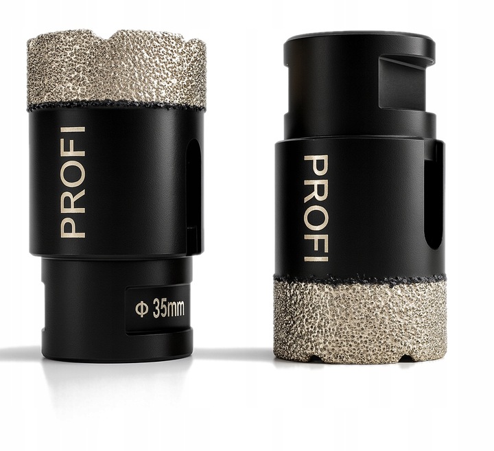 OTWORNICA DIAMENTOWA 35 mm KORONKA DO GRESU PŁYTEK WIERTŁO PROFI