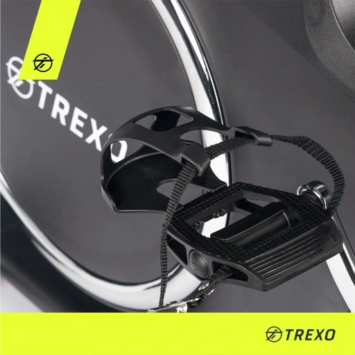 Rower stacjonarny treningowy TREXO czarny EB-500