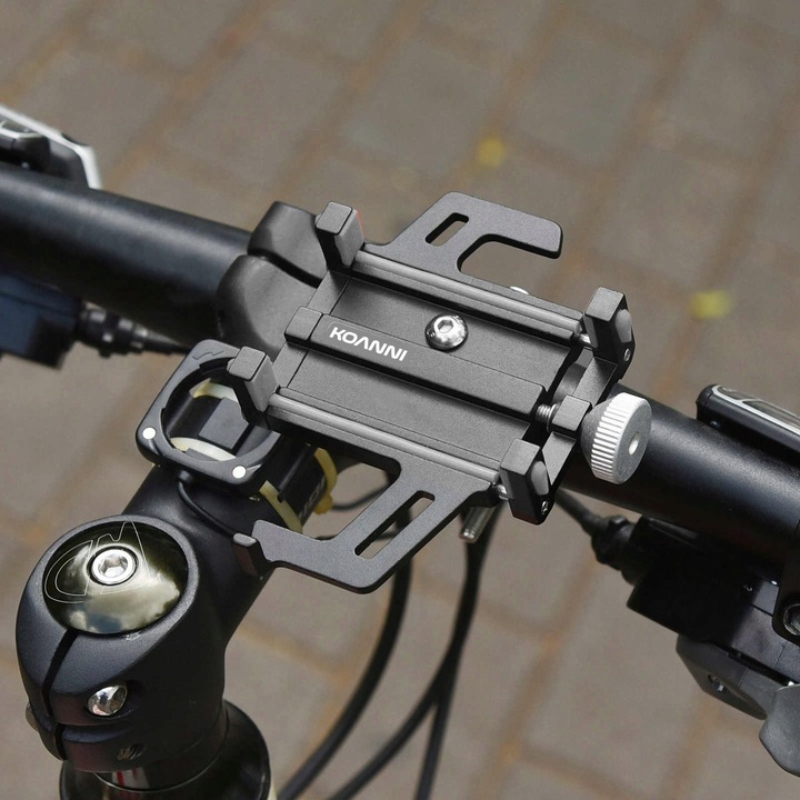 MOCNY UCHWYT TELEFONU ROWEROWY MOTOCYKLOWY KOANNI