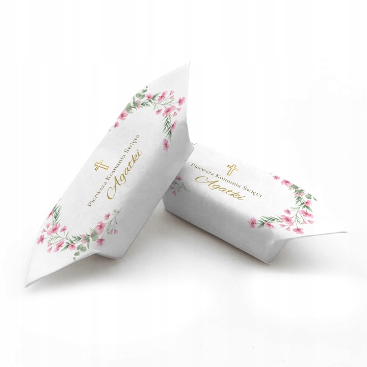 Krówki PERSONALIZOWANE na I Komunię 1kg WZORY