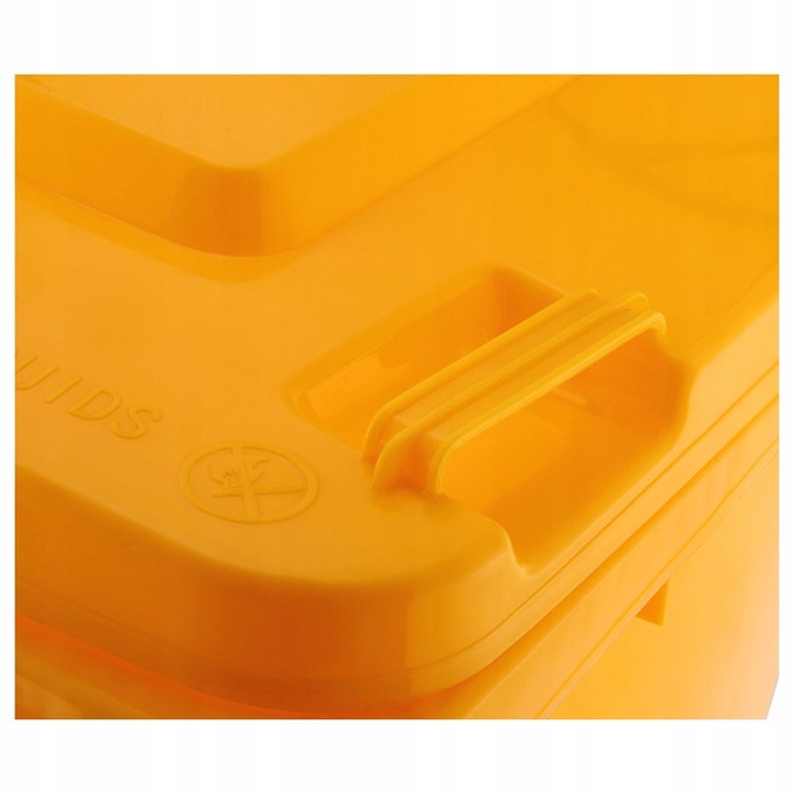 Pojemniki na Śmieci 120l Kosze do Segregacji Odpadów Mocne ZESTAW 3 szt.