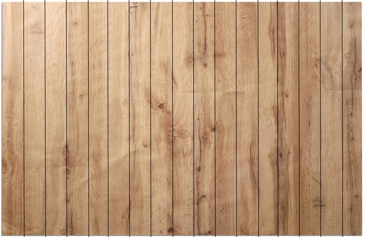 Lamele ścienne na BIAŁEJ PŁYCIE 55 x 275 dąb naturalny, wotan różne kolory