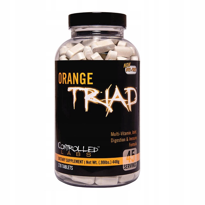 Controlled Labs Orange Triad 270 tab. ver. USA