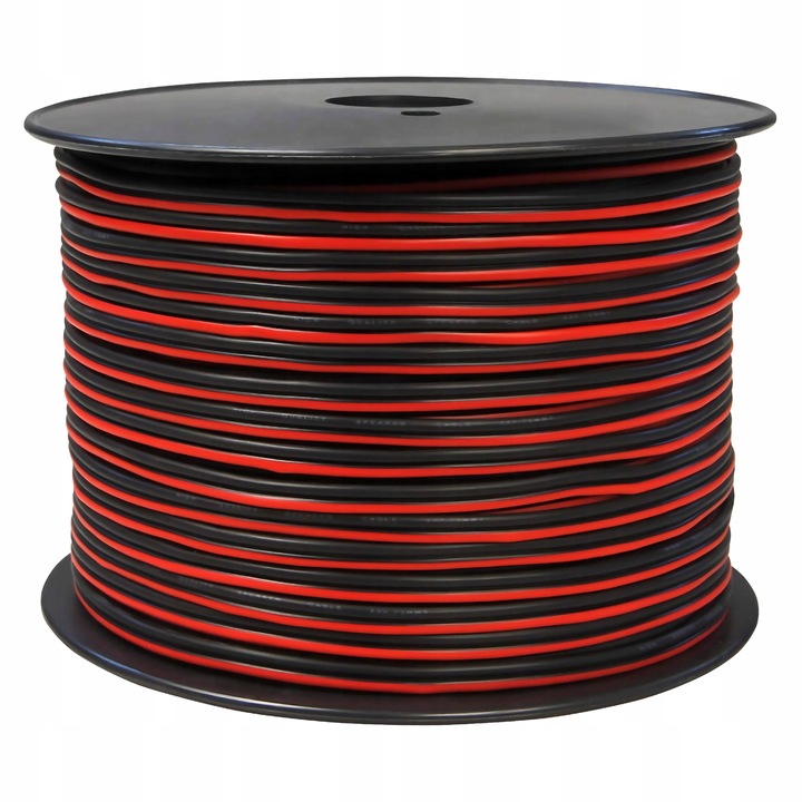 KABEL GŁOŚNIKOWY PRZEWÓD DWUŻYŁOWY AUDIO HQ OFC CU 2x1,5MM KABLOWO 10M