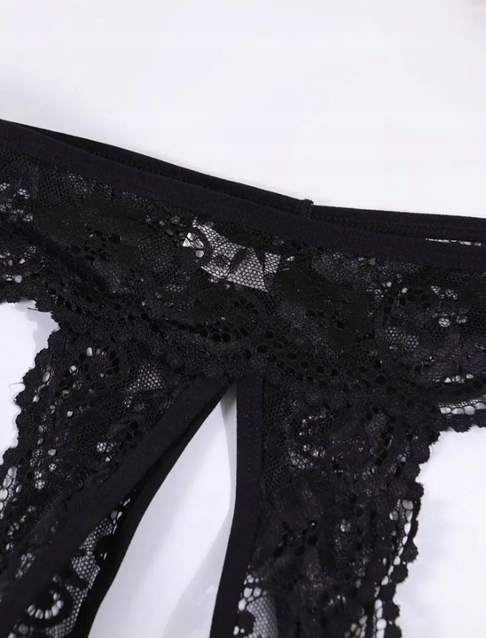 FIGI STRINGI MAJTECZKI OTWARTE Z DZIURKĄ ROZMIAR L/XL