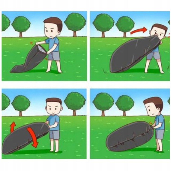 LAZY BAG AIR SOFA MATERAC LEŻAK NA POWIETRZE ŁÓŻKO