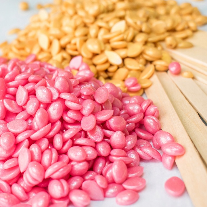 Zestaw 4x WOSK DO DEPILACJI twardy ItalWax + PODGRZEWACZ SZPATUŁKI ŻEL