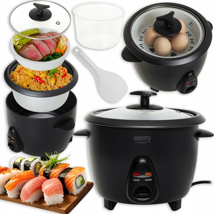 GARNEK DO GOTOWANIA RYŻU WARZYW RYŻOWAR SUSHI JAJOWAR RICE COOKER