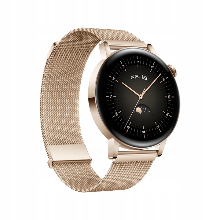 Złoty Smartwatch HUAWEI Watch GT 3 42mm Elegant