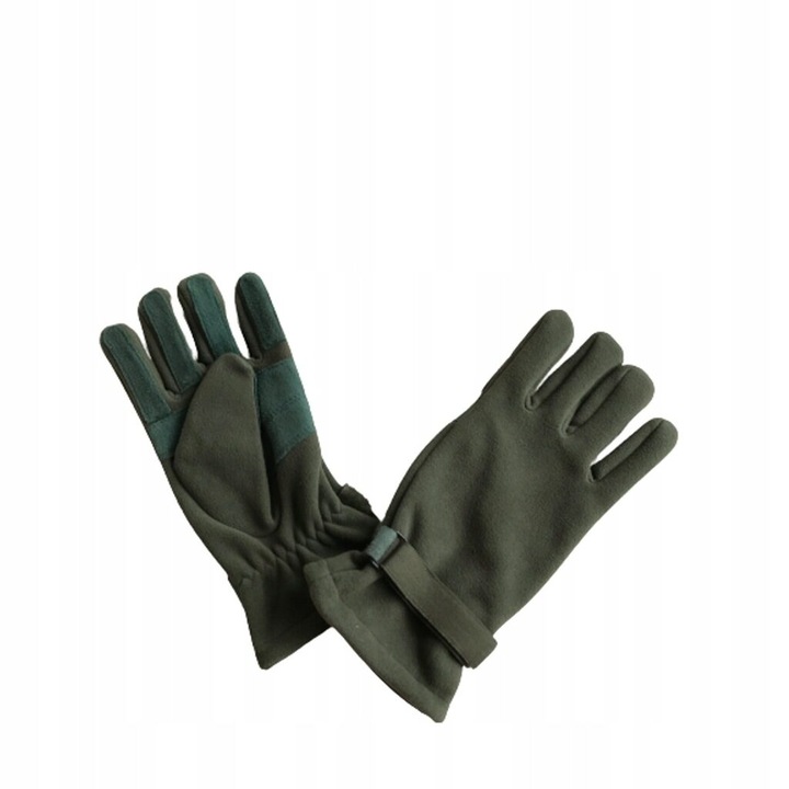 WOJSKOWE ZIELONE RĘKAWICE POLAROWE 615A/MON r. L 24