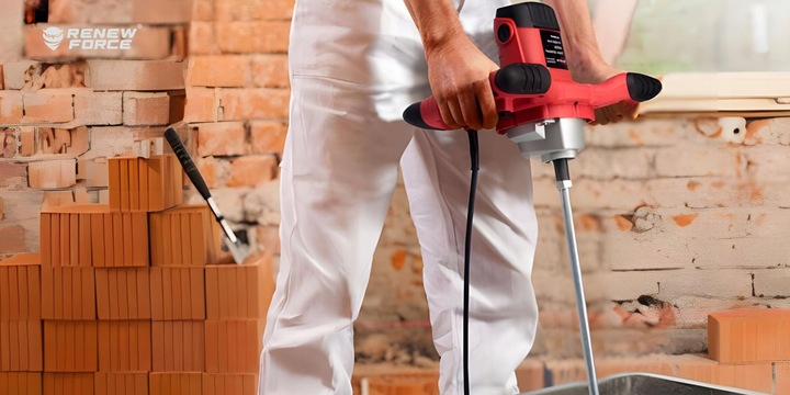 MIESZADŁO DO KLEJU ZAPRAWY BETONU ELEKTRYCZNE 2600W MIESZALNIK MOCNE
