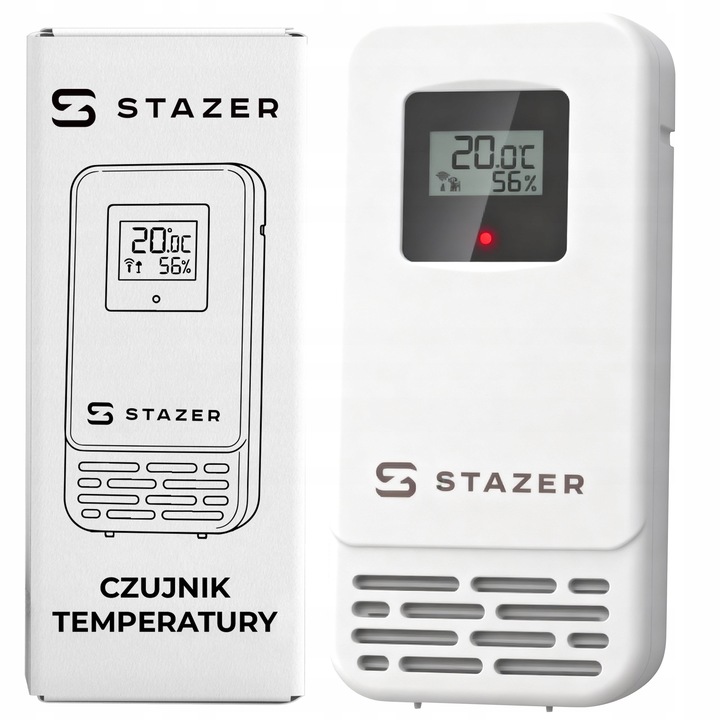 Czujnik teperatury wilgotności bezprzewodowy dodatkowy do Stazer