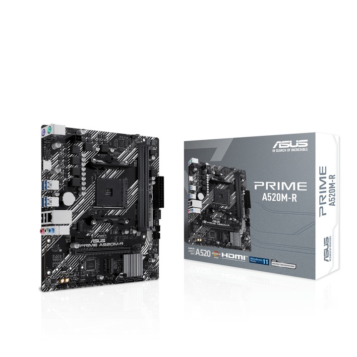 Asus Prime A520M-R AM4 A520 DDR4 M.2