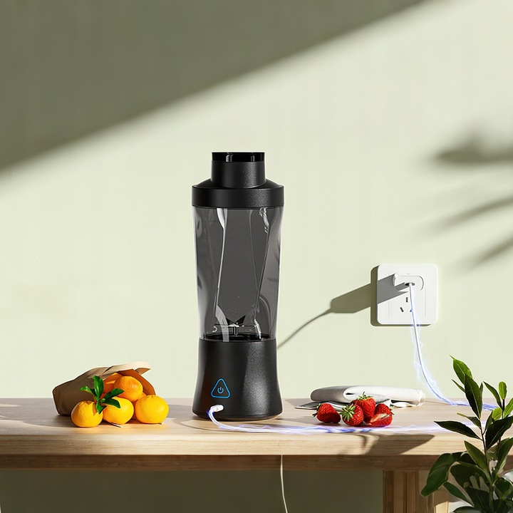 BLENDER KIELICHOWY DO SMOOTHIE KOKTAJLI RĘCZNY Bezprzewodowy USB PRZENOŚNY