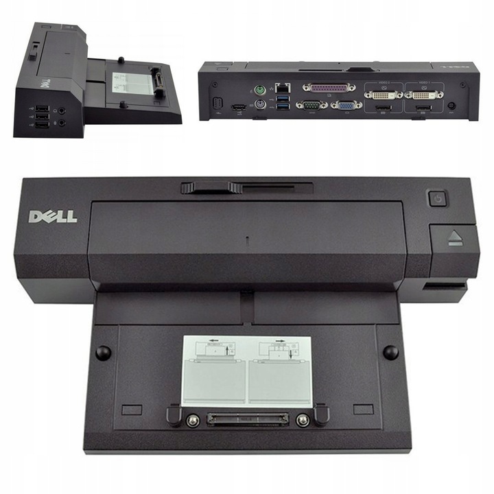 STACJA DOKUJĄCA DELL E-PORT PR02X 35RXK DISPAYPORT RJ45 USB 3.0 | NOWA BOX