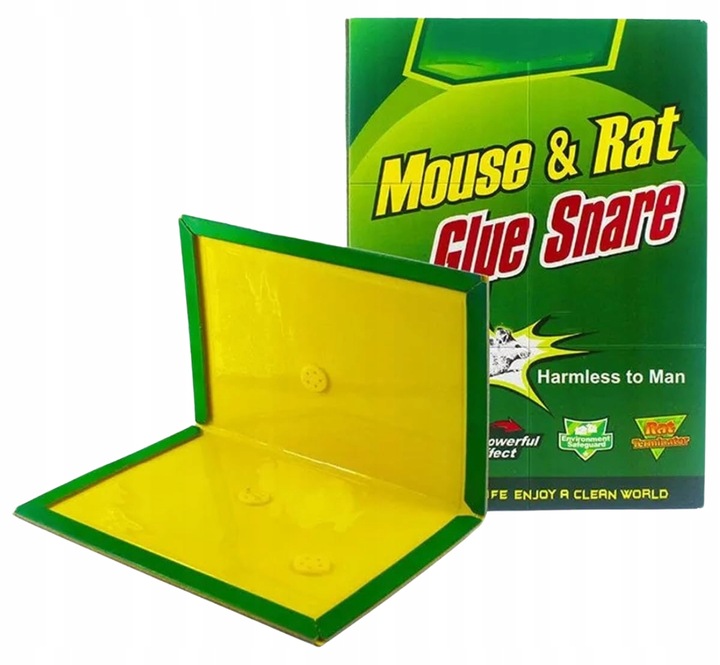 LEP NA MYSZY SZCZURY PUŁAPKA 40x ŁAPKA MYSZOŁAPKA SILNY MOCNY KLEJ