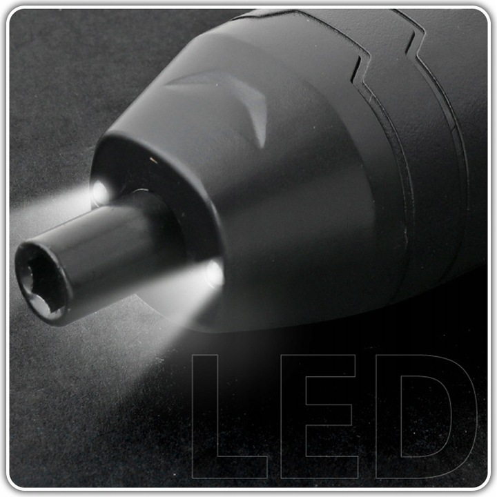 WKRĘTAK ELEKTRYCZNY ŚRUBOKRĘT AKUMULATOROWY WKRĘTARKA RĘCZNA 24 BIT