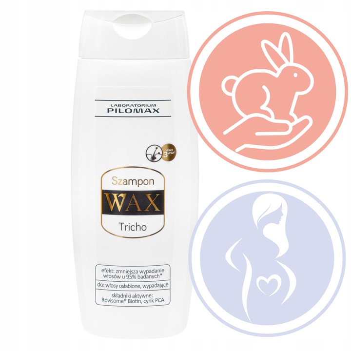 Szampon na zagęszczenie włosów Tricho przed odżywką lub maską Wax