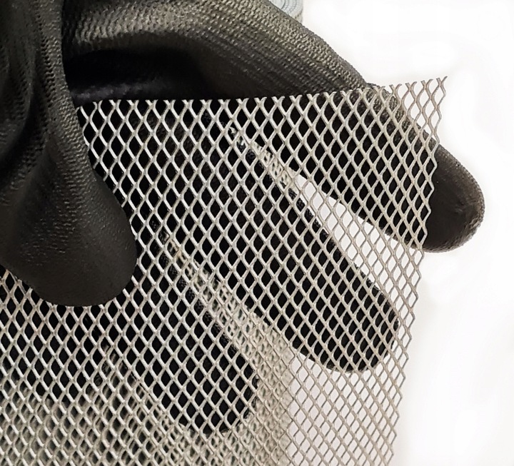 Siatka cięto-ciągniona ocynk na gryzonie owady oczko 5x3mm szer.0,9m