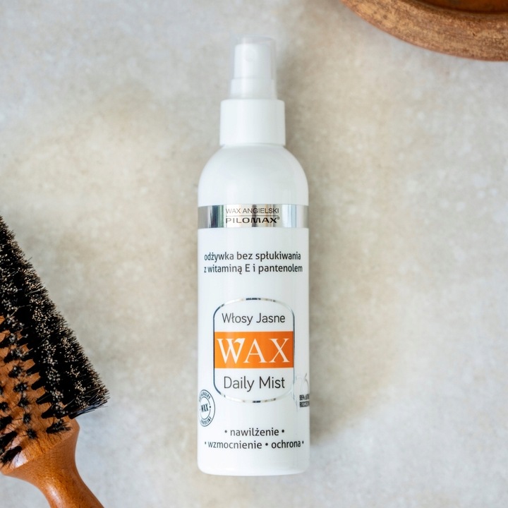 Odżywka do włosów blond bez spłukiwania z termo ochroną do 230°C Wax
